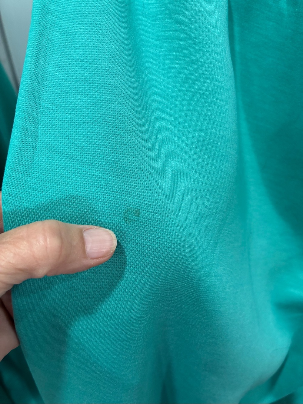 Relaxed Half-Zip Short Sleeve Top & Wide-Leg Joggers Set - Teal - Picture 11 of 13